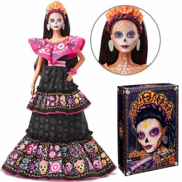 2024 New Dia De Los Muertos Barbie Barbie Signature Día De Muertos